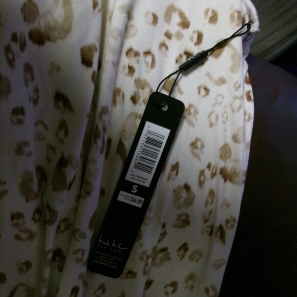 NWT Small Betsey Johnson Socks and Slippers and NWT Small Nicole Miller Gown - Picture 7 of 12